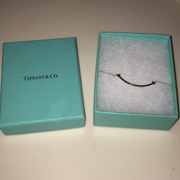 Tiffany & Co. Jewelry - Tiffany necklace- Smile Pendant
